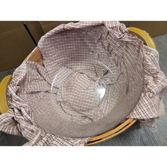 Popcorn Basket 1999 Christmas Collection Longaberger - Picture 3 of 5